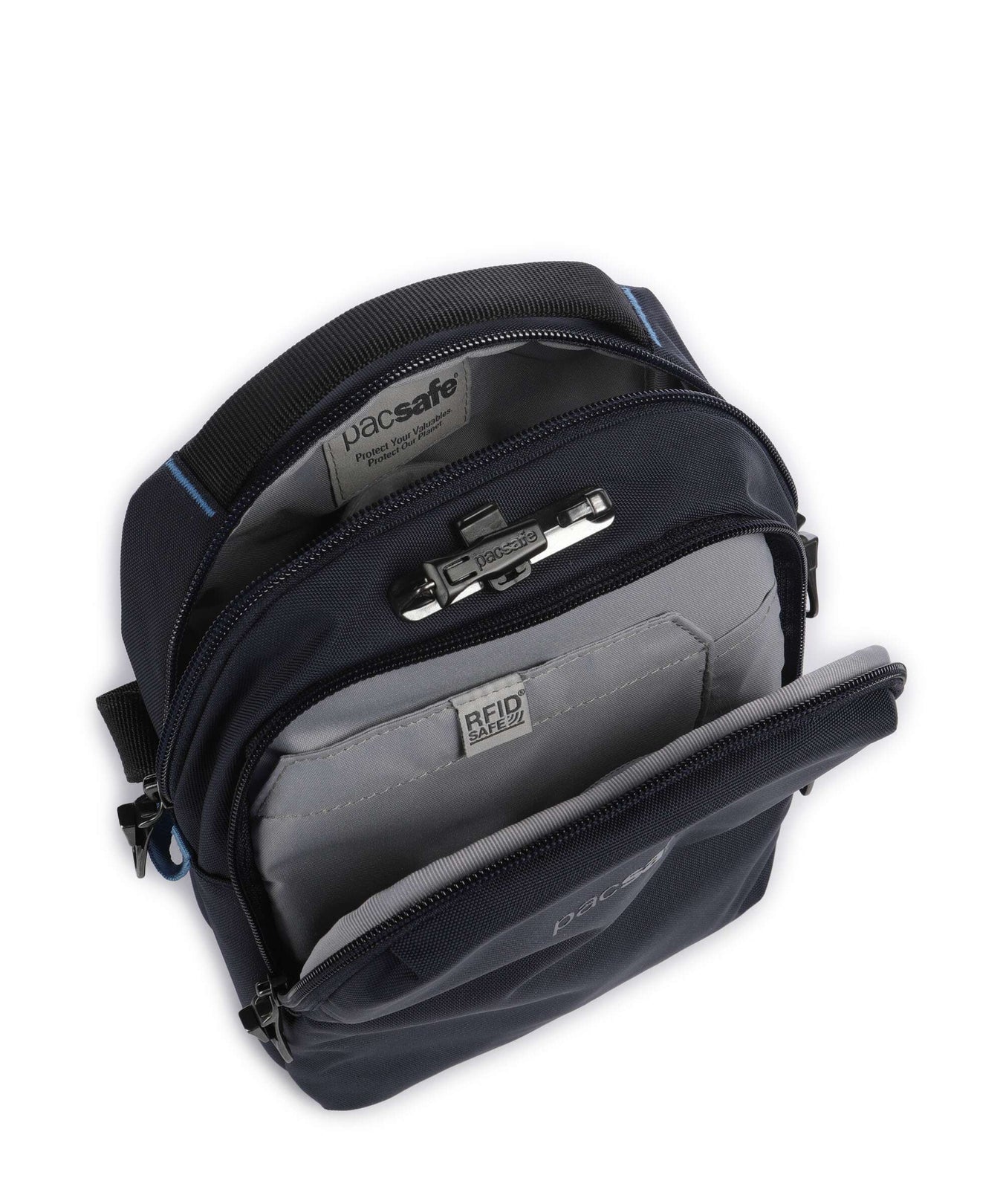 Pacsafe V Companion Crossbody bag ocean