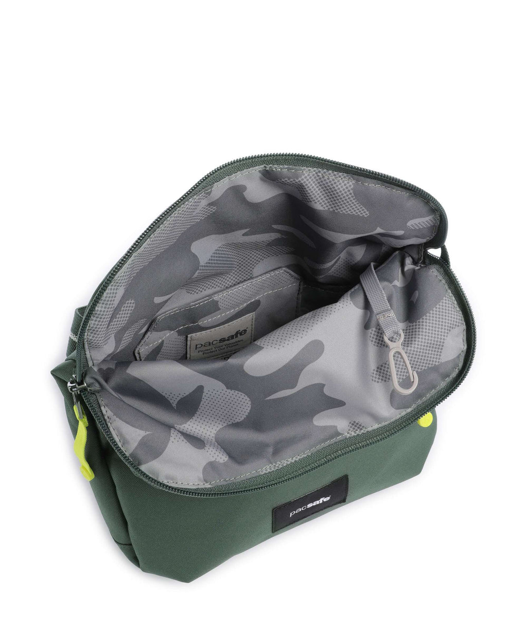 Pacsafe Go Saddle Crossbody bag spruce green