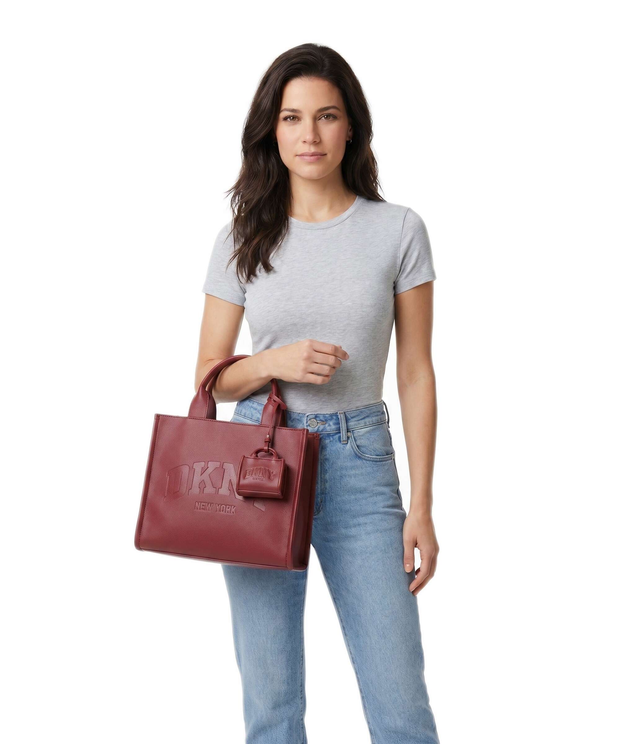 DKNY Hadlee Handbag rhythm red