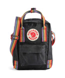 Fjällräven Kånken Sling Bandolera black/rainbow