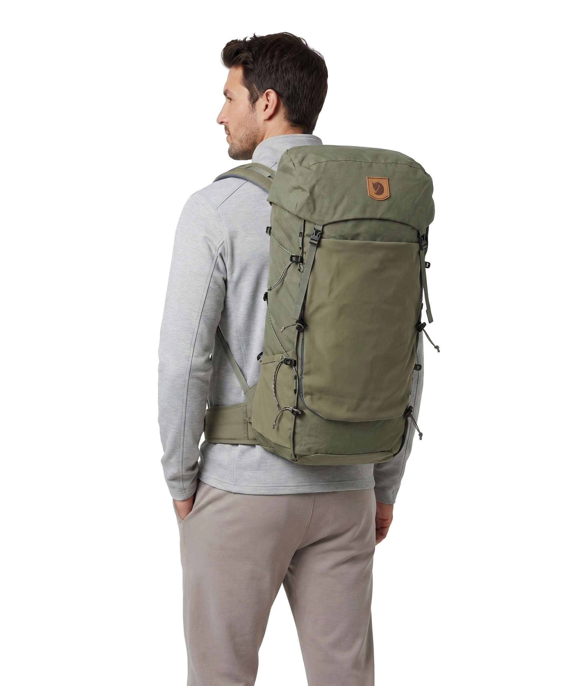 Fjällräven Kajka X-Lätt 45 S/M Mochila trekking vinylon green
