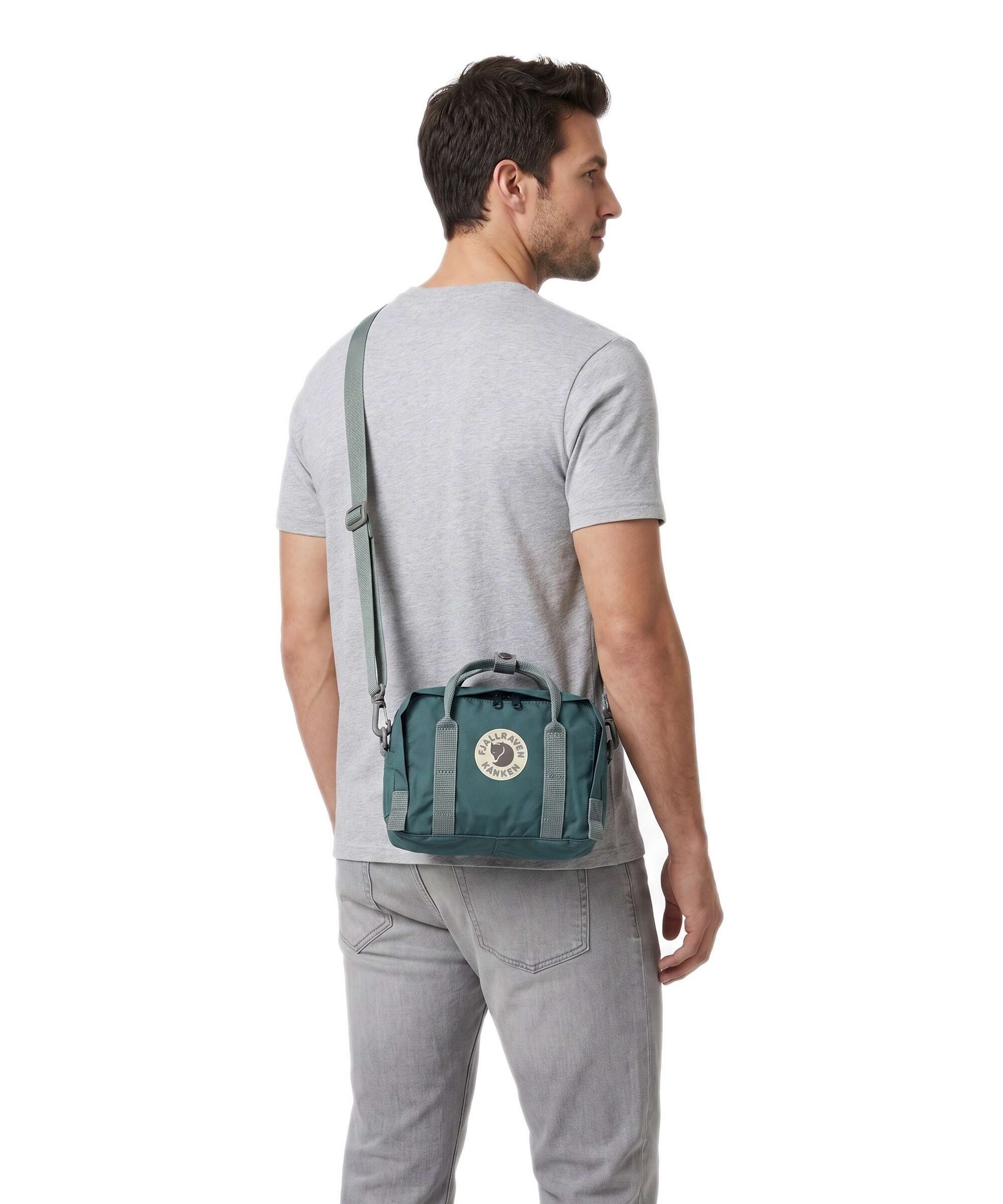 Fjällräven Kånken One Size Crossbody bag teal/frost green