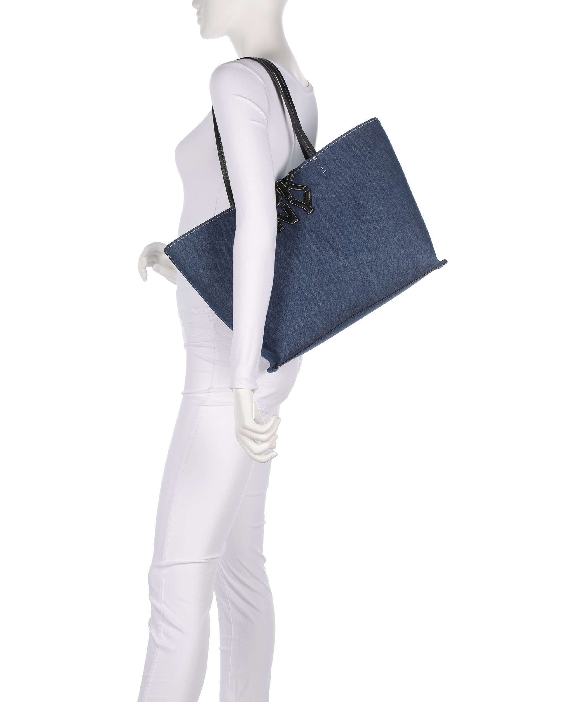 DKNY Nicole Tote bag denim/black