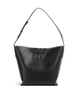 DKNY Nicole Bolso de hobo black/light taupe