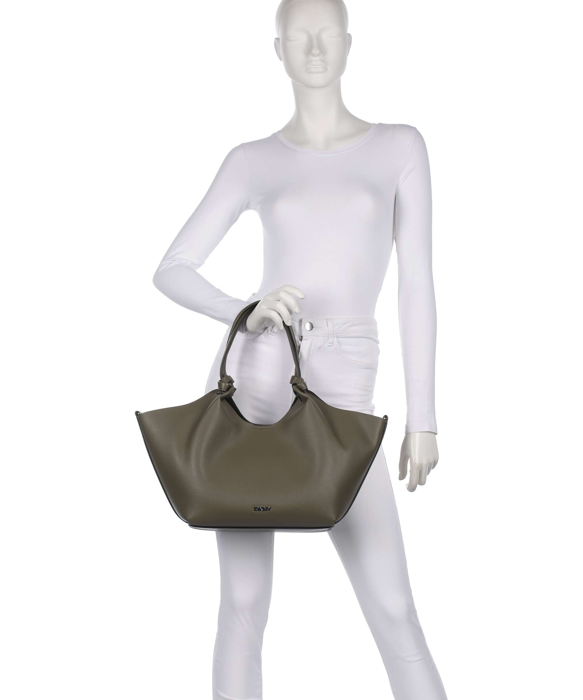 DKNY Paula Medium Tote bag utility green