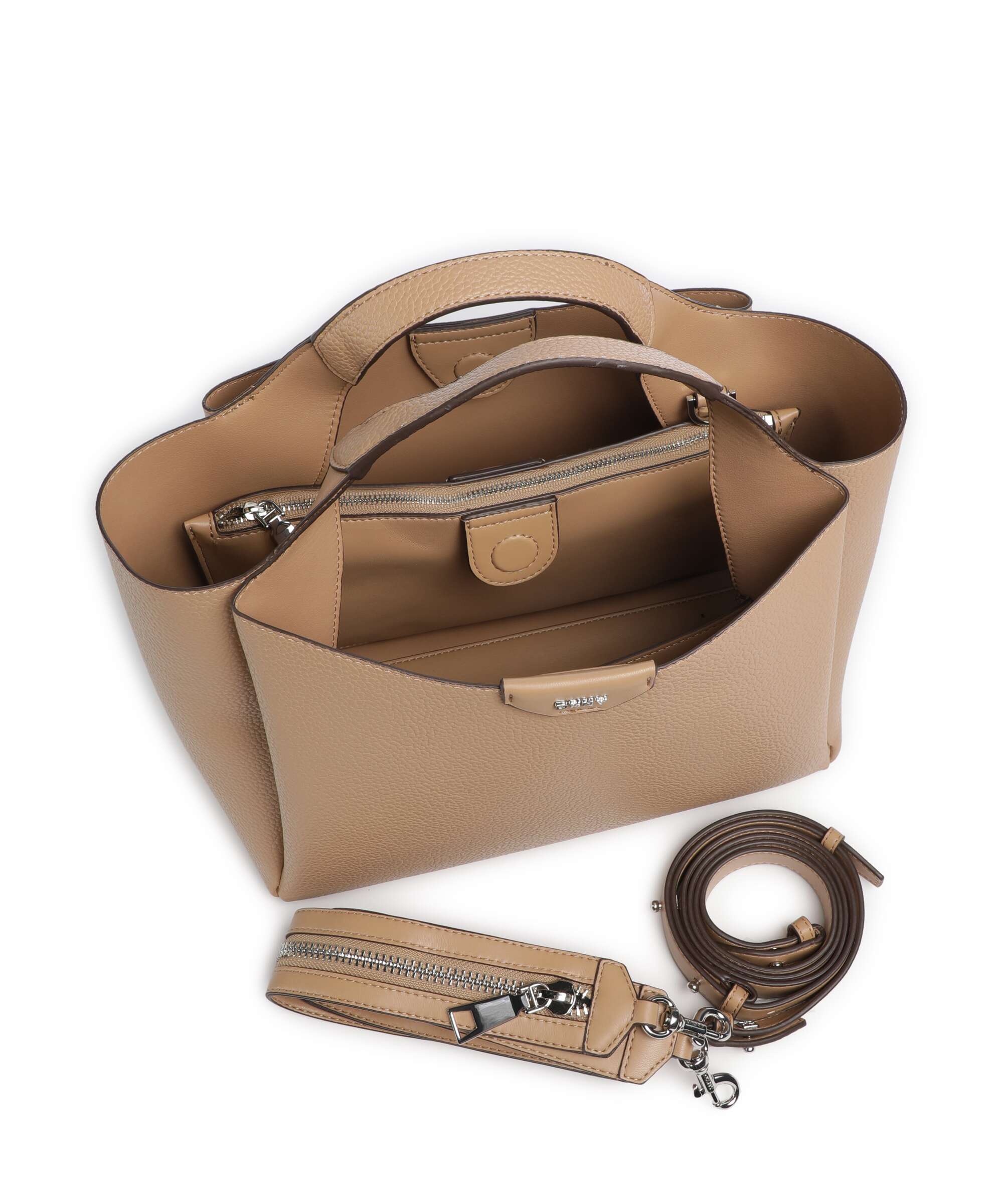 DKNY Willa Handbag hot cocoa