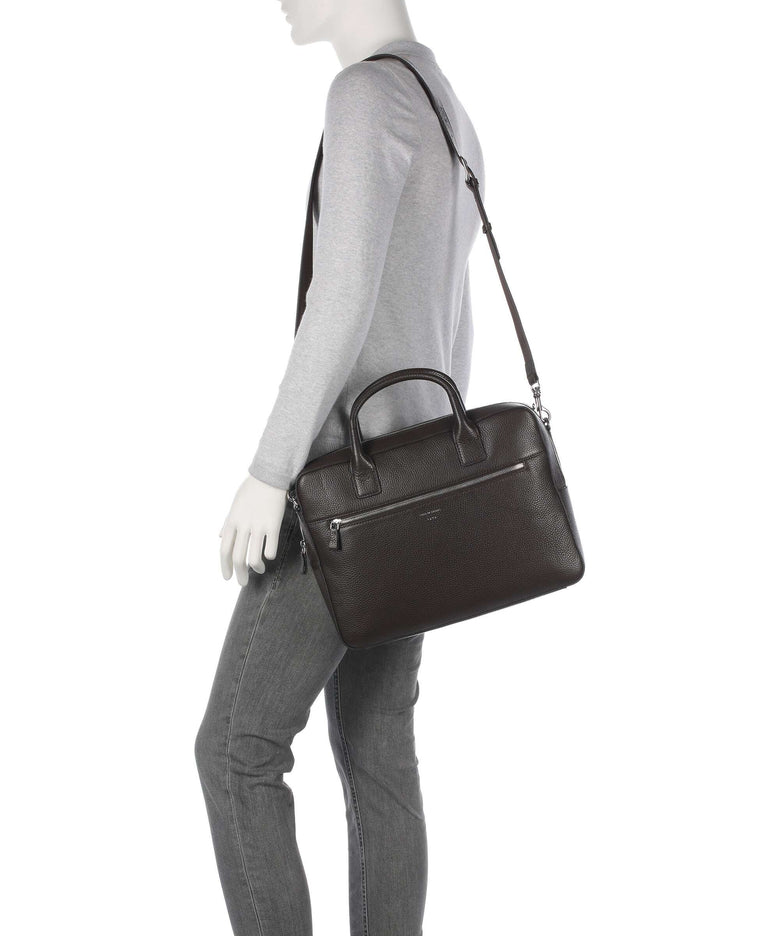 Tiger of Sweden Beckholmen Briefcase dark brown