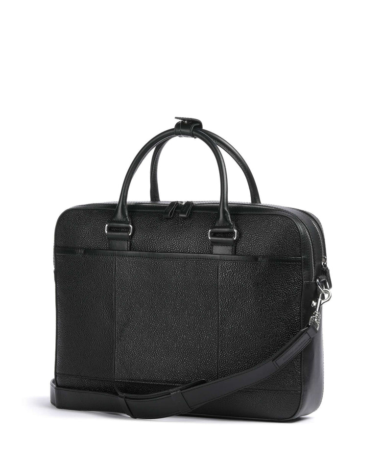Tiger of Sweden Burin Briefcase black