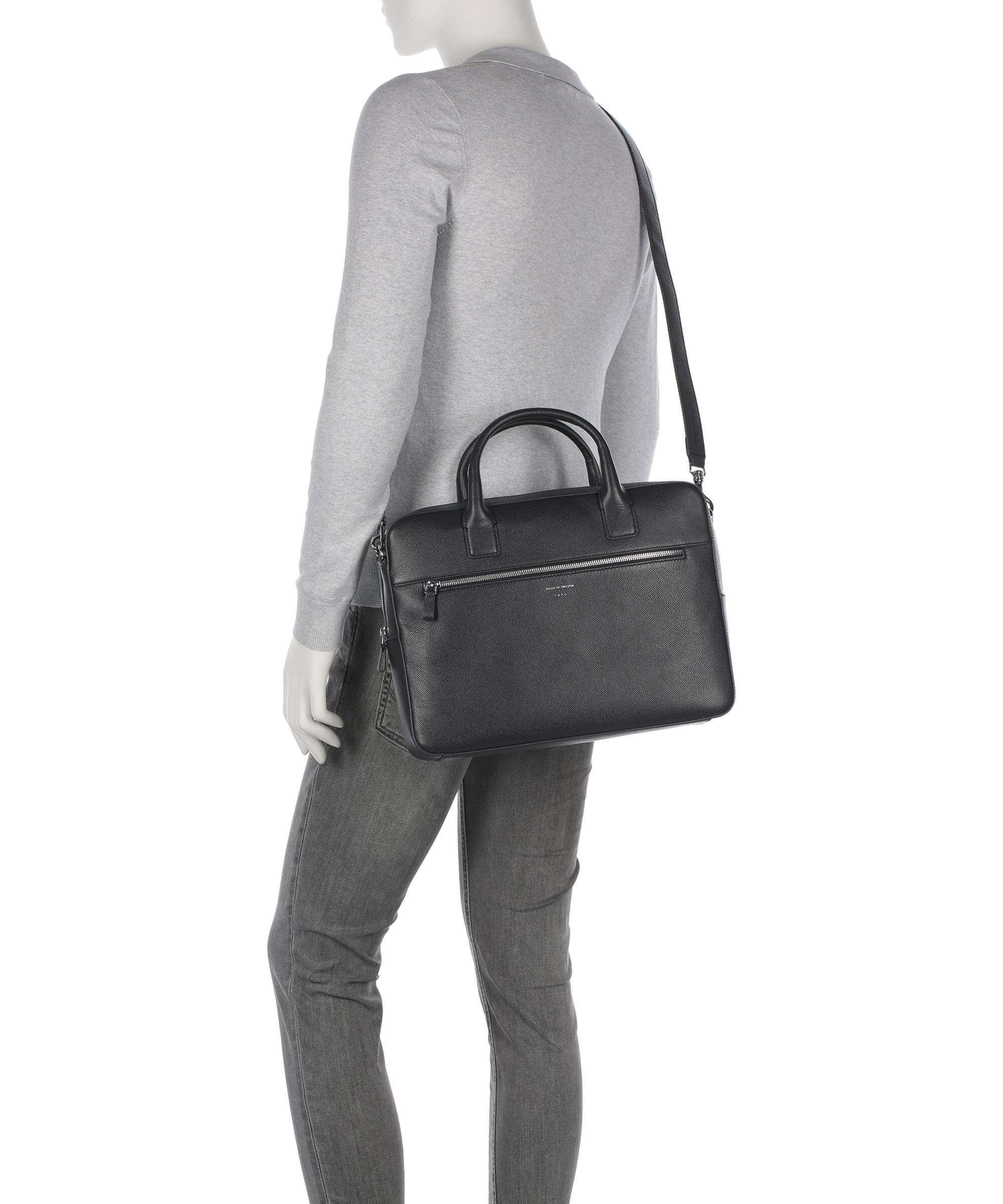 Tiger of Sweden Beckholmen Briefcase light ink