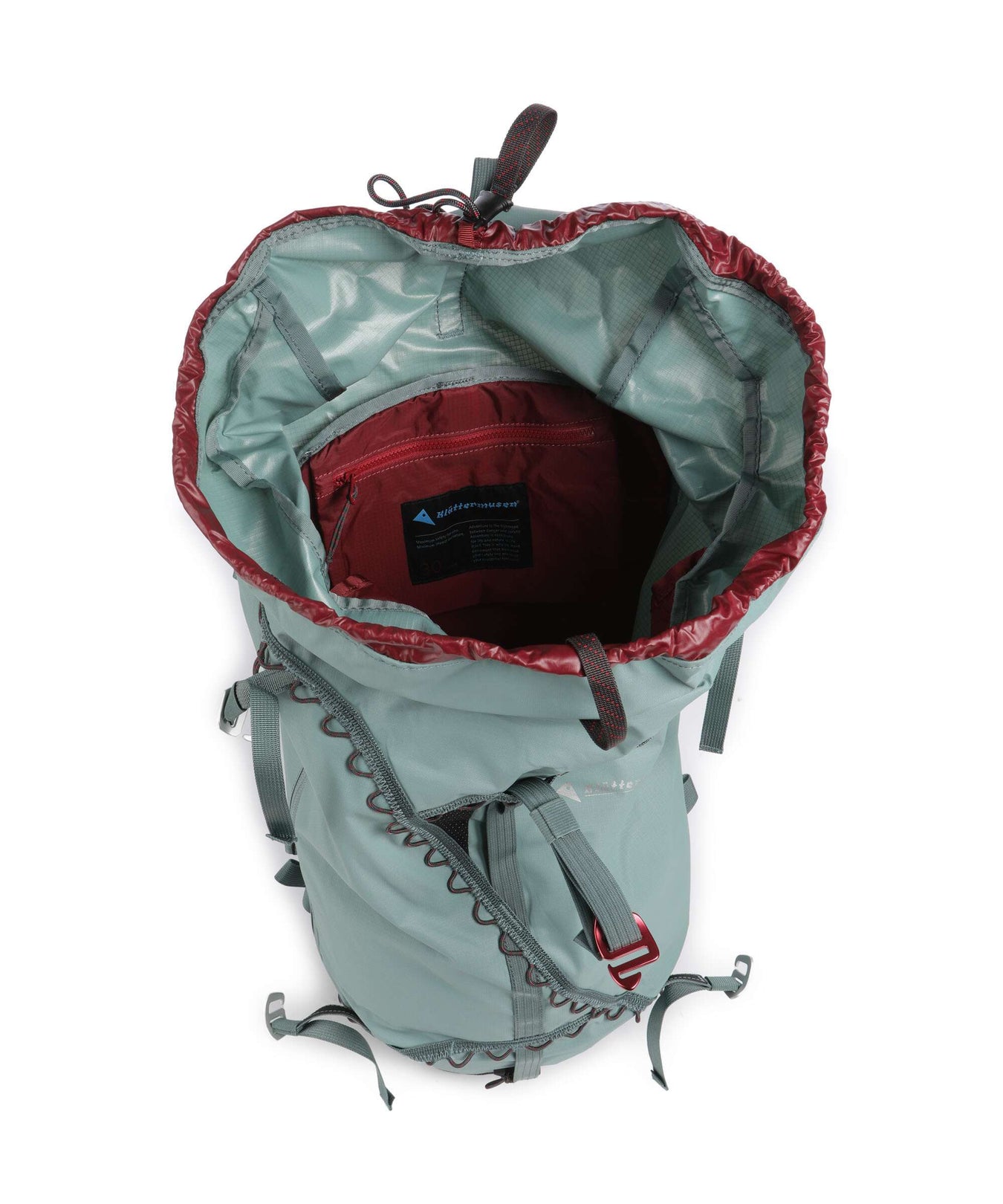Klättermusen Ull 30L Hiking backpack jade green