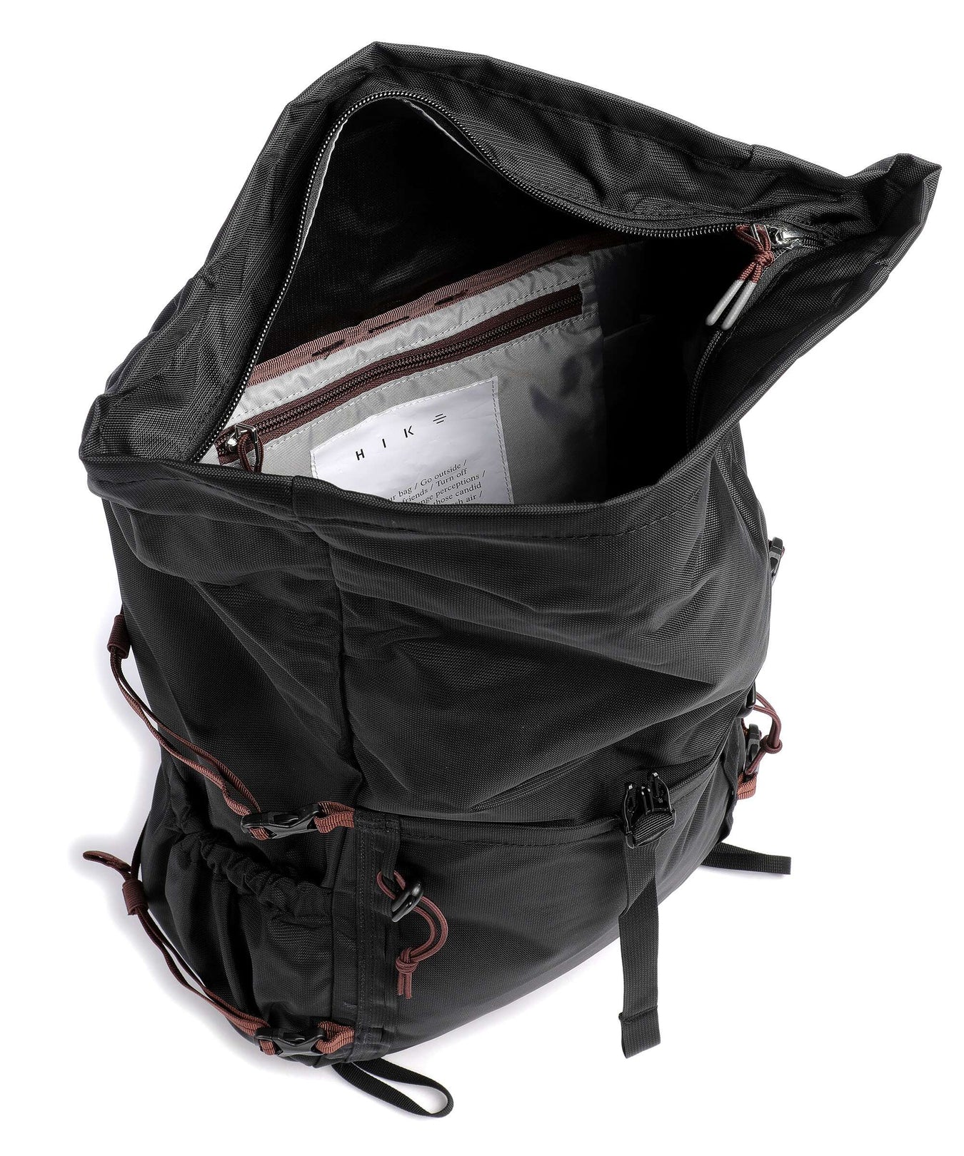 Sandqvist Hike Forest Rolltop backpack black