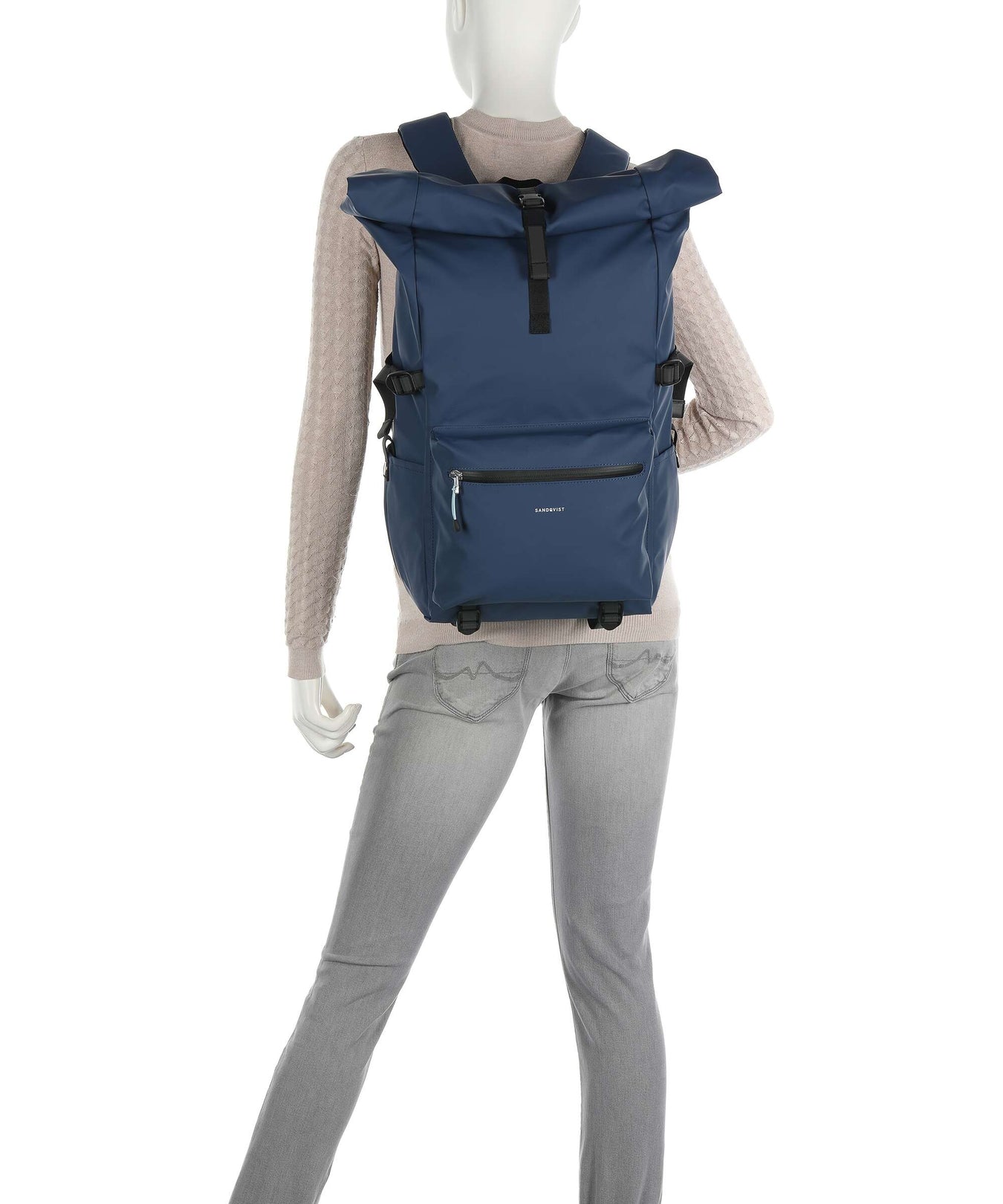 Sandqvist Stream Ruben 2.0 Rolltop backpack multicolour/dark