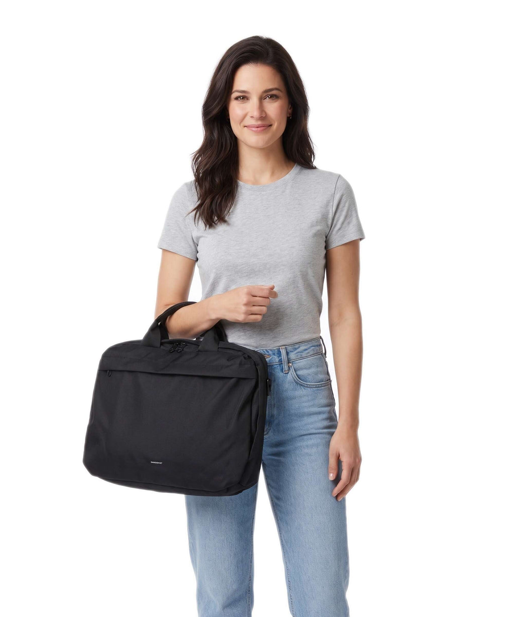Sandqvist Go Briefcase black