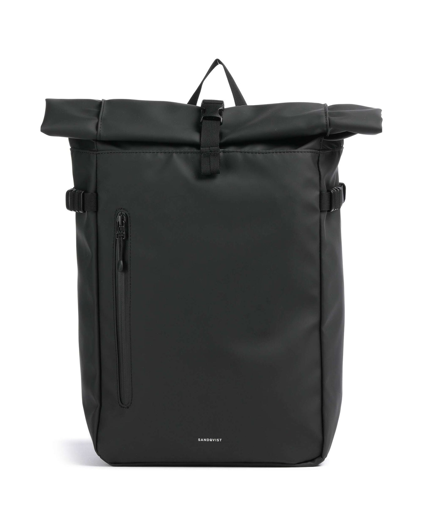 Sandqvist Stream M Rolltop backpack black