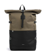 Sandqvist Icon L Mochila roll-top multi olive