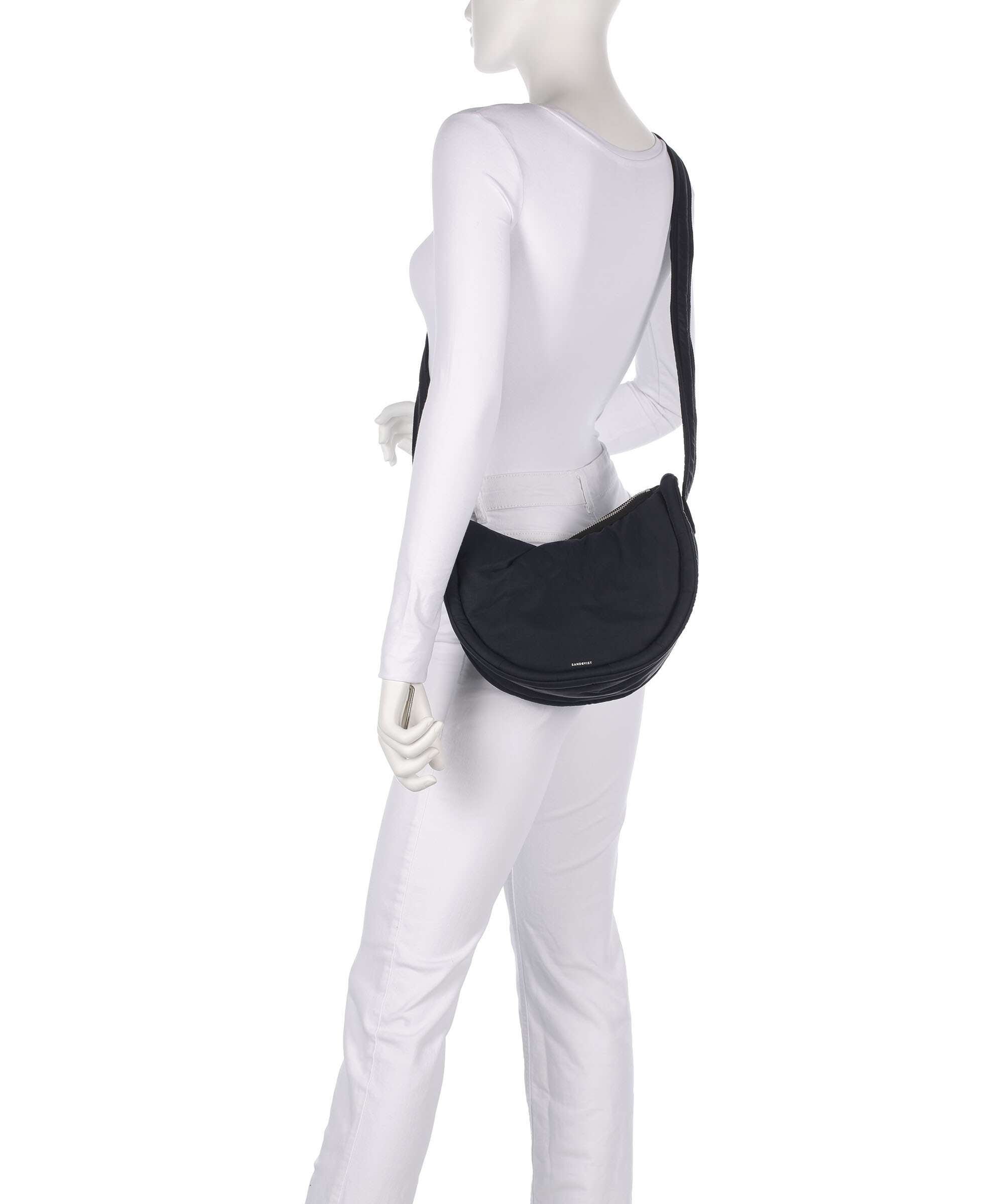 Sandqvist Curve S Crossbody bag black