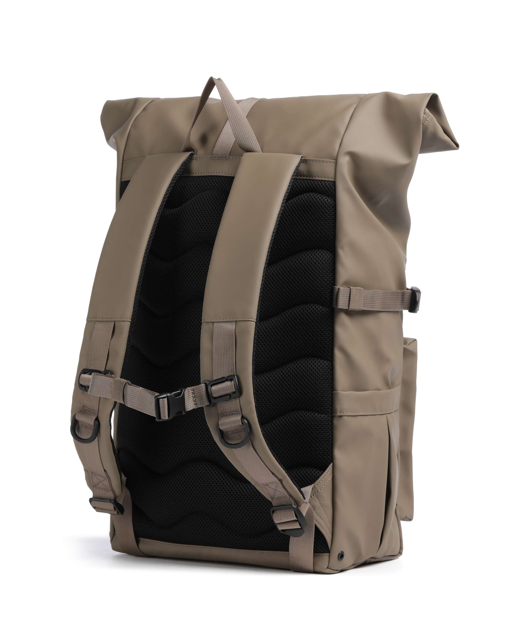 Sandqvist Stream L Rolltop backpack clay