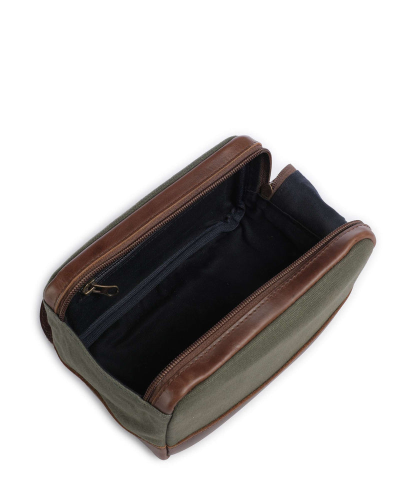 Buckle & Seam Bruno Toiletry bag green