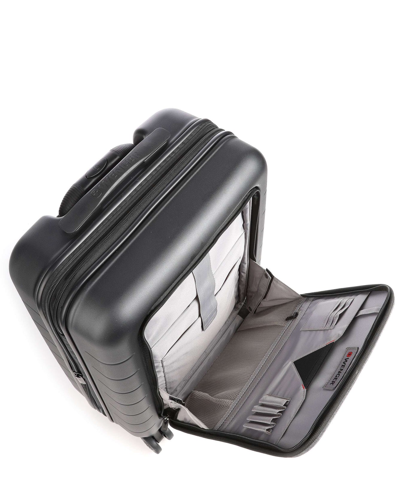 Wenger Syntry Spinner (4 wheels) black/heather grey