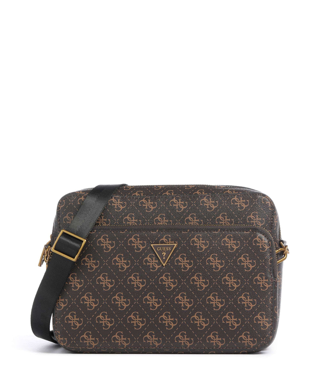 Guess Milano Crossbody bag brown/ochre/burgundy