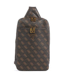 Guess Milano Mochila sling brown/ochre/burgundy
