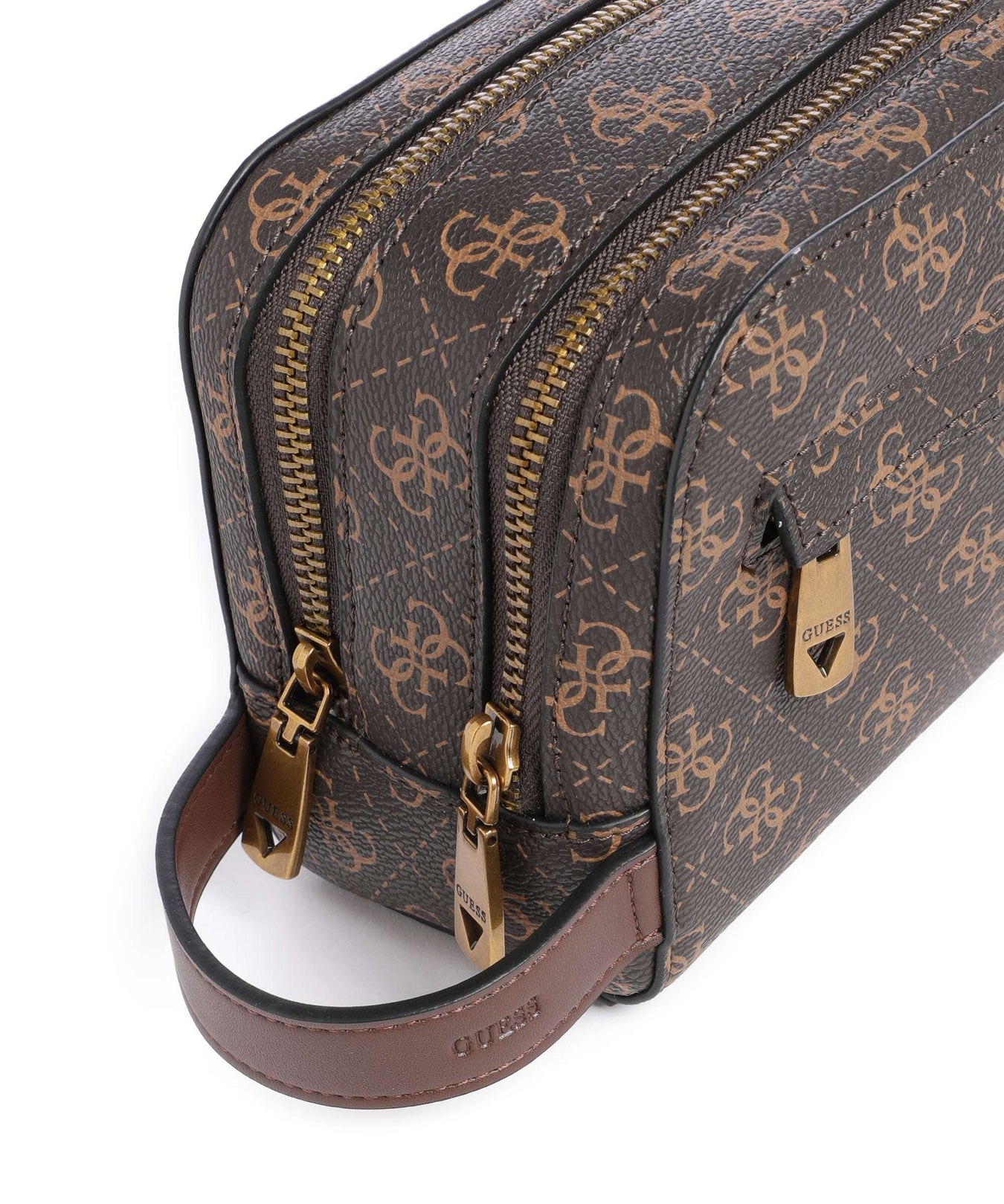 Guess Milano Toiletry bag brown/ochre