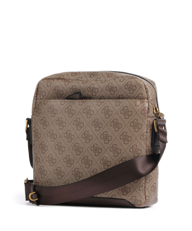 Guess Torino Eco Crossbody bag beige/brown