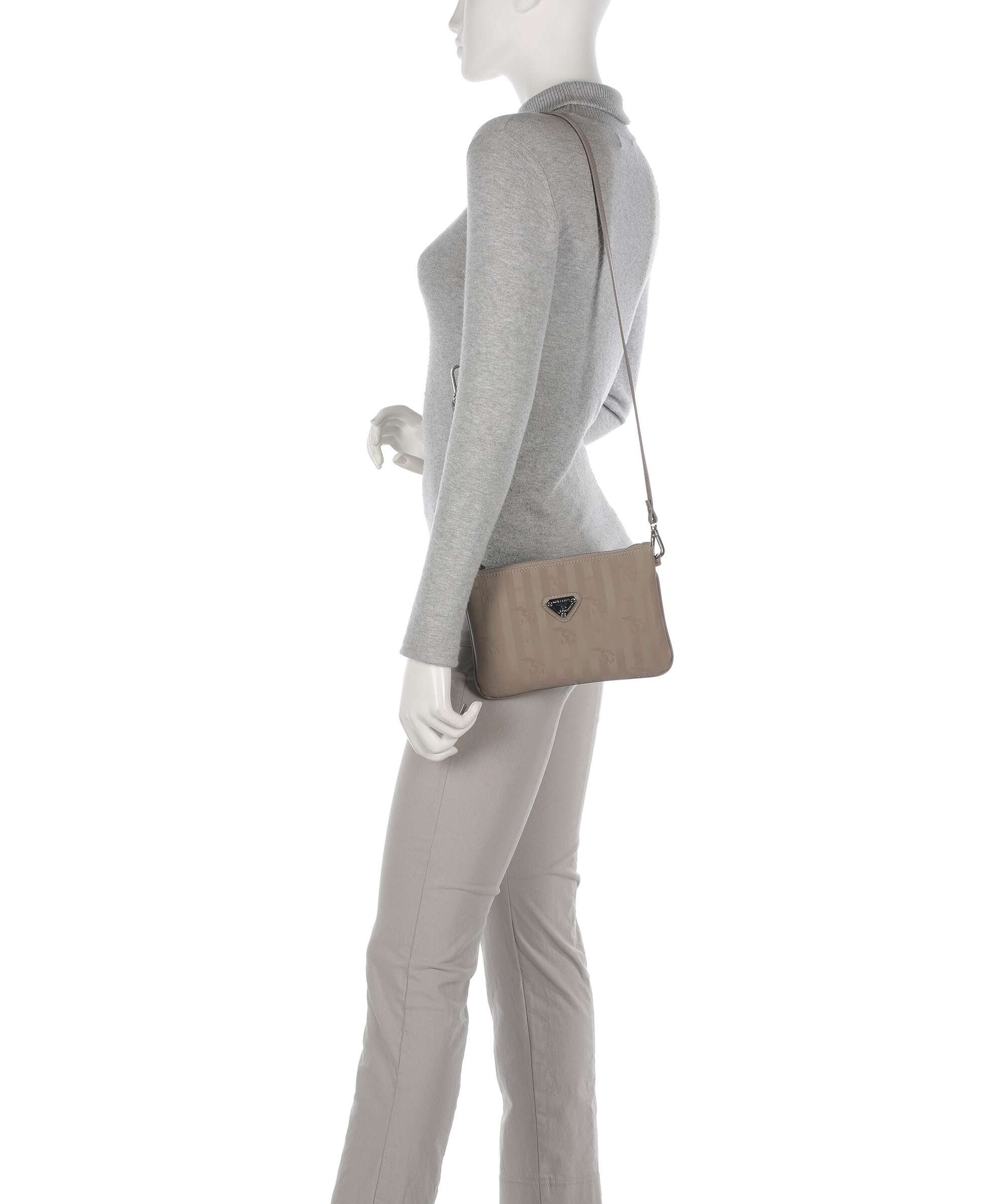 Maison Mollerus Vinerus Tamins Crossbody bag taupe/grau