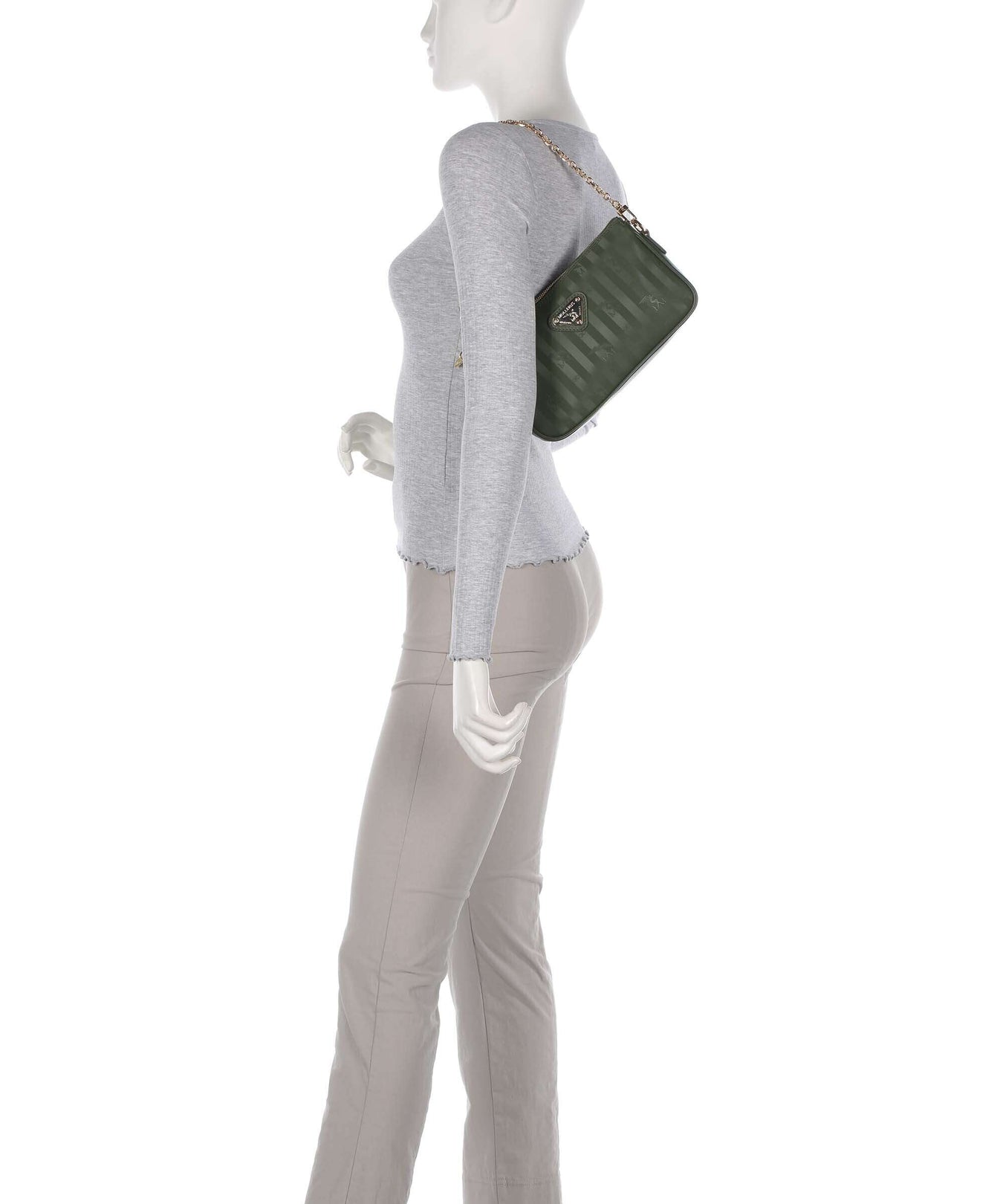 Maison Mollerus Vinerus Zell Shoulder bag olive grün