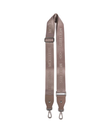 Maison Mollerus Aladdin Correa para bolso rosé/silber