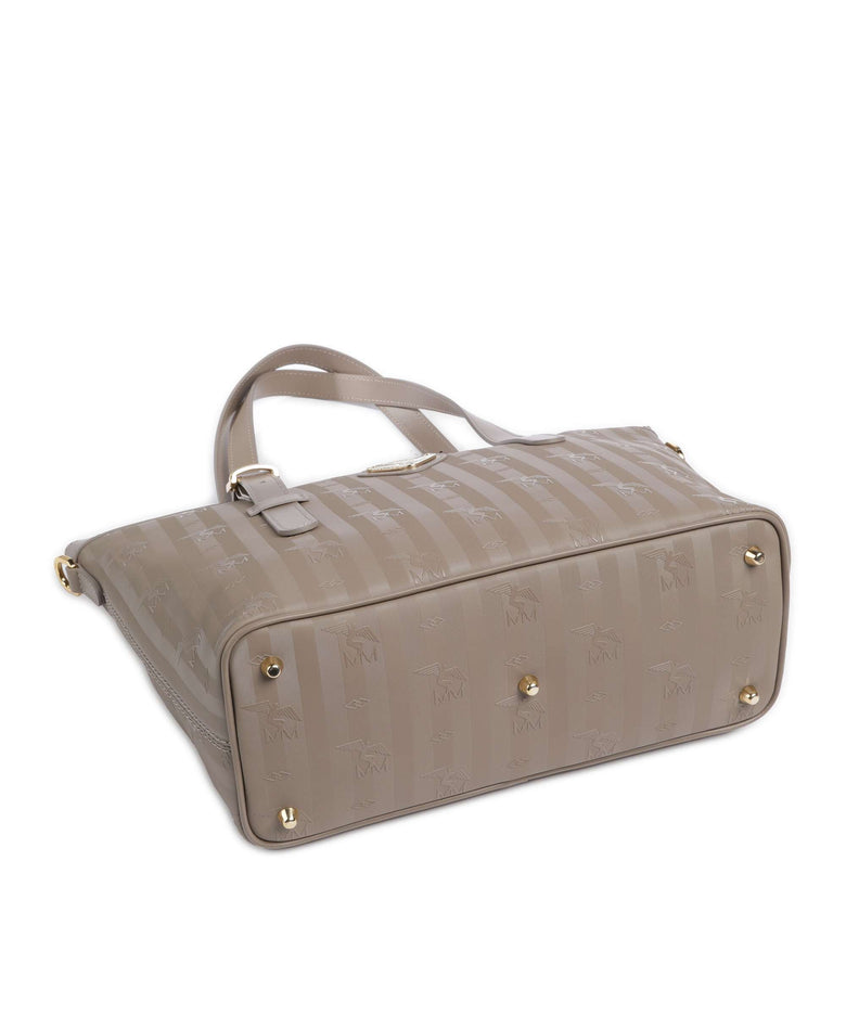 Maison Mollerus Vinerus Vallon Tote bag taupe grau