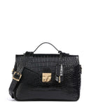 Maison Mollerus Croco Marly Bolso de mano classic schwarz