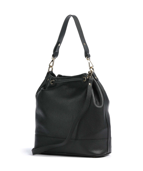 Maison Mollerus Stampato Niesen Bucket bag classic schwarz