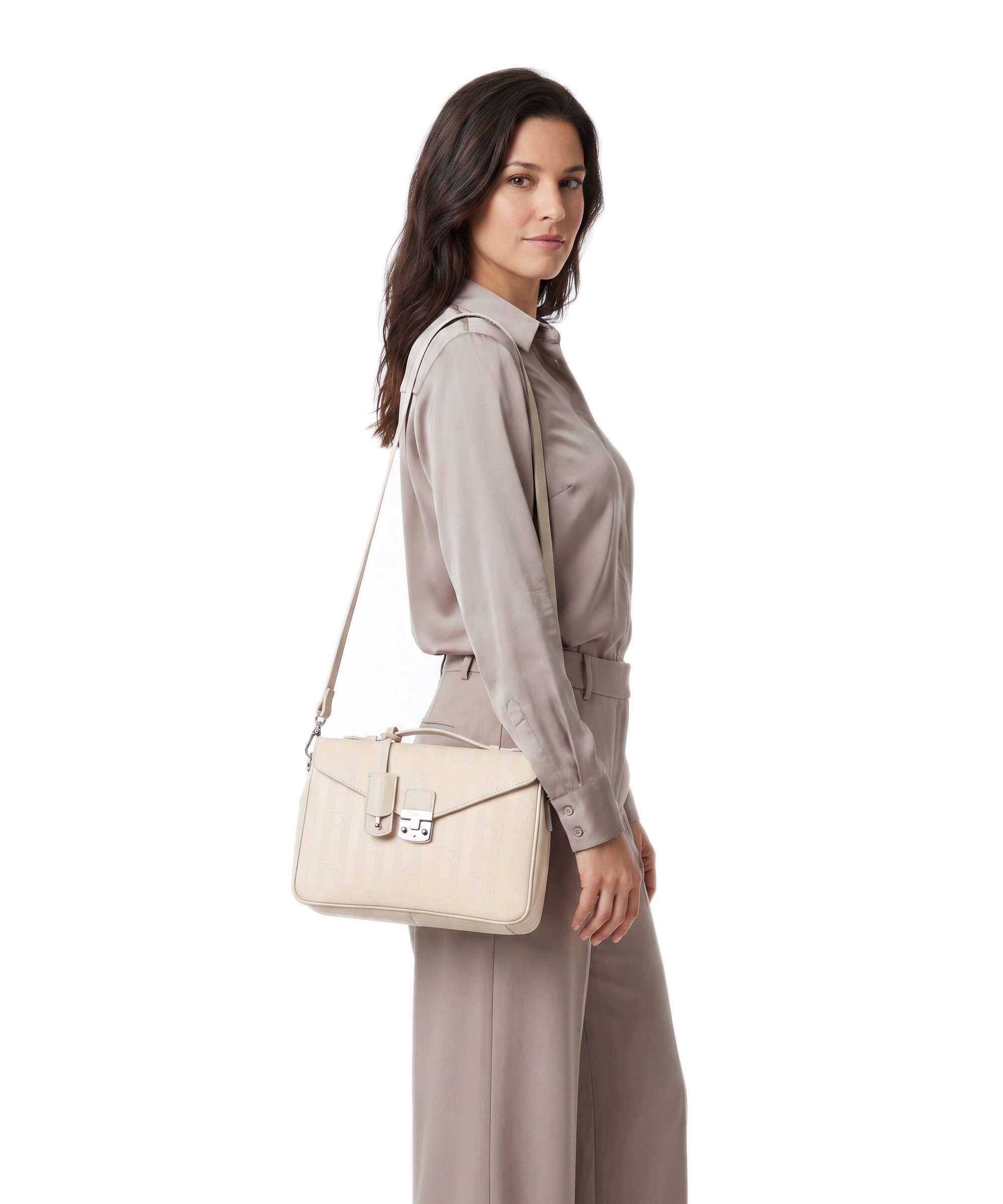 Maison Mollerus Vinerus Marly Crossbody bag pearl