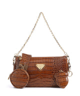 Maison Mollerus Croco Zell Bolso de hombro honey braun