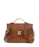 Maison Mollerus Croco Marly Bolso de mano honey braun