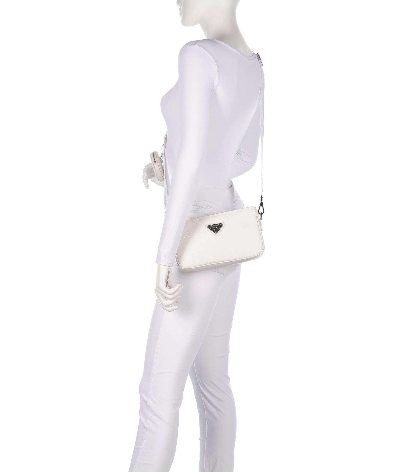 Maison Mollerus Vinerus Zell Shoulder bag snow weiss