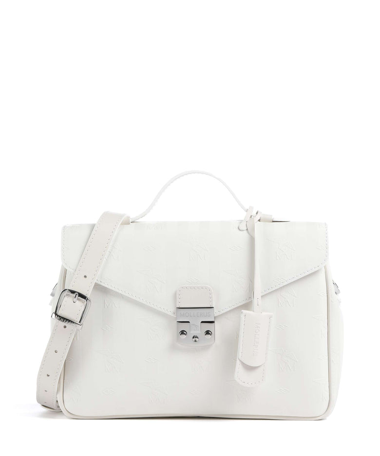 Maison Mollerus Vinerus Marly Handbag snow weiss