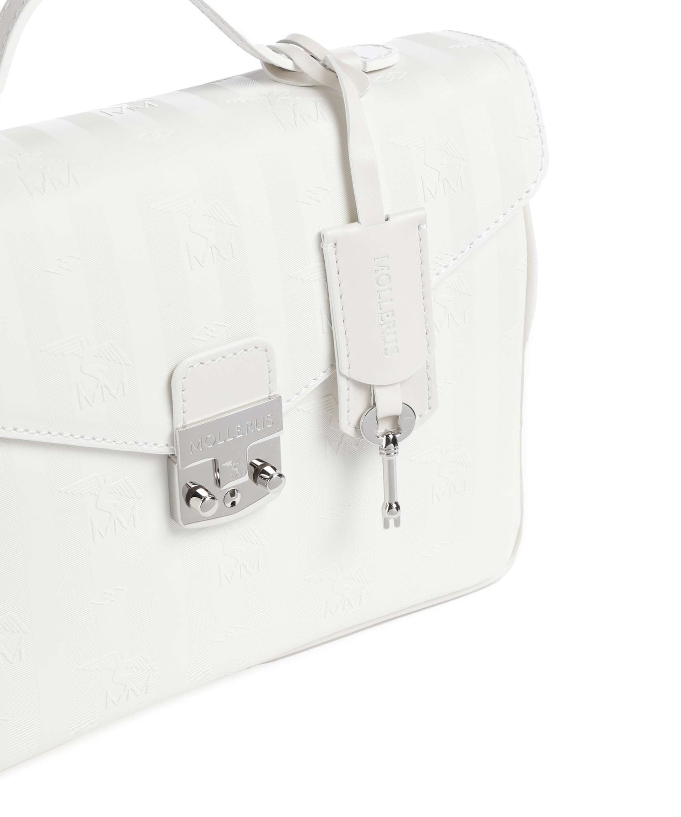 Maison Mollerus Vinerus Marly Handbag snow weiss