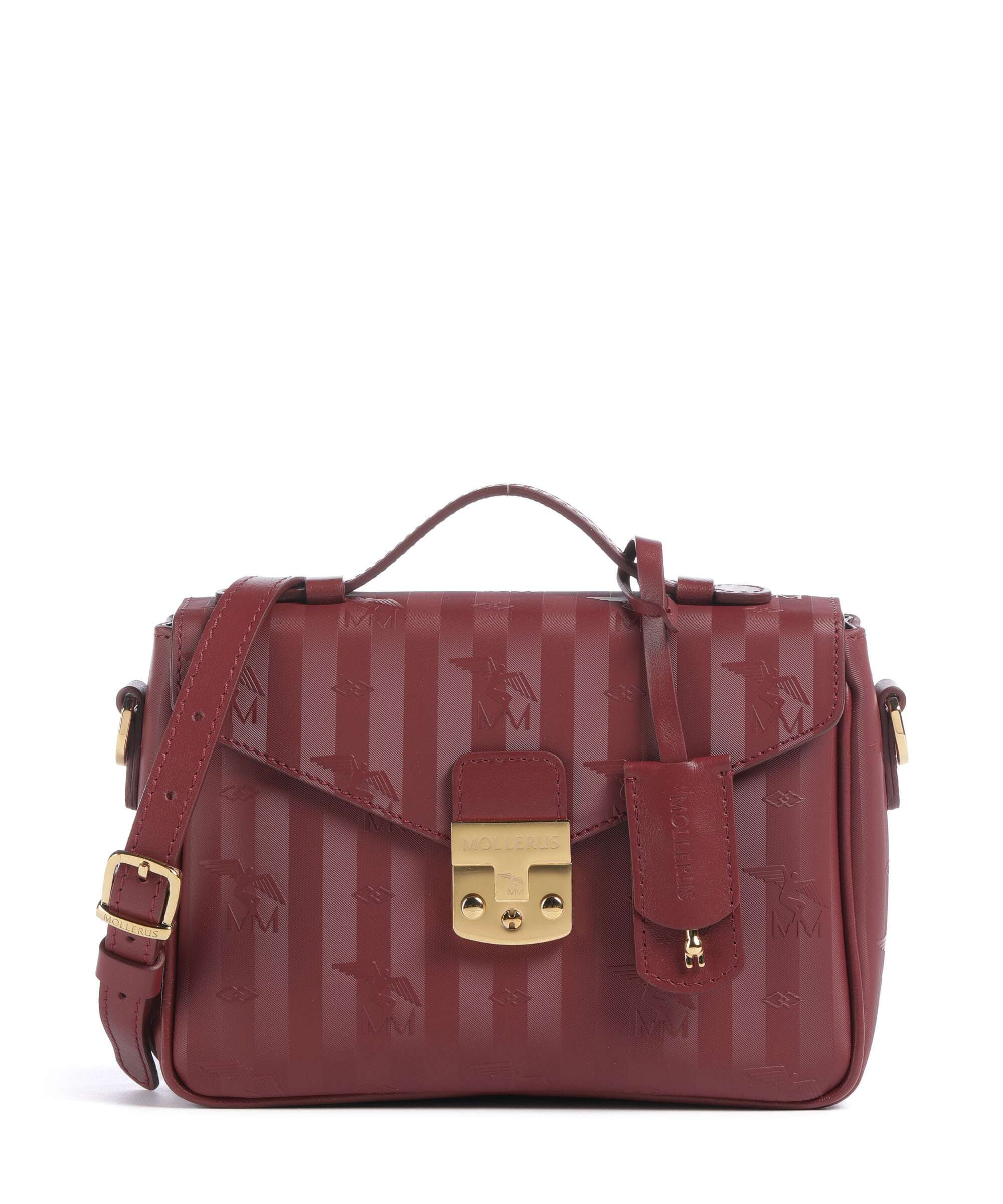 Maison Mollerus Vinerus Meyrin Crossbody bag antique rot