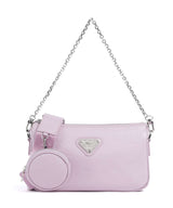 Maison Mollerus Stampato Zell Bolso de hombro flieder