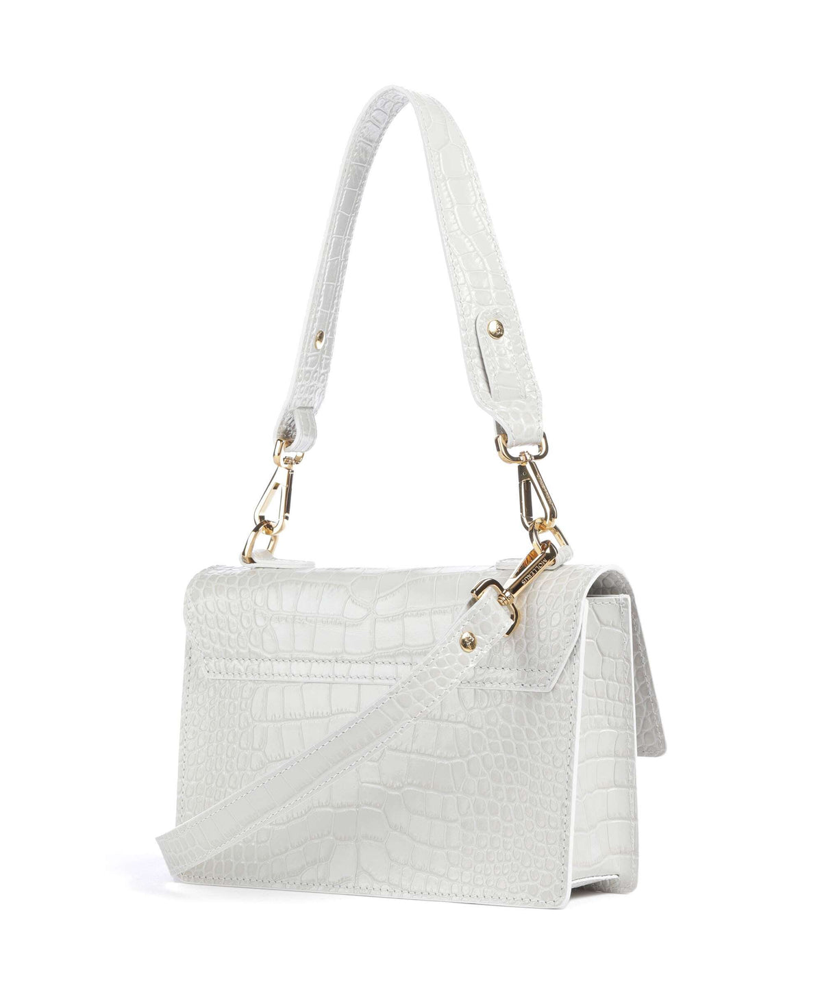 Maison Mollerus Ursy Shoulder bag snow weiss