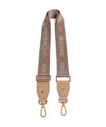 Maison Mollerus Aladdin Correa para bolso cappuccino beige