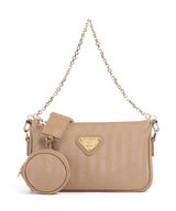 Maison Mollerus Vinerus Zell Bolso de hombro cappuccino beige