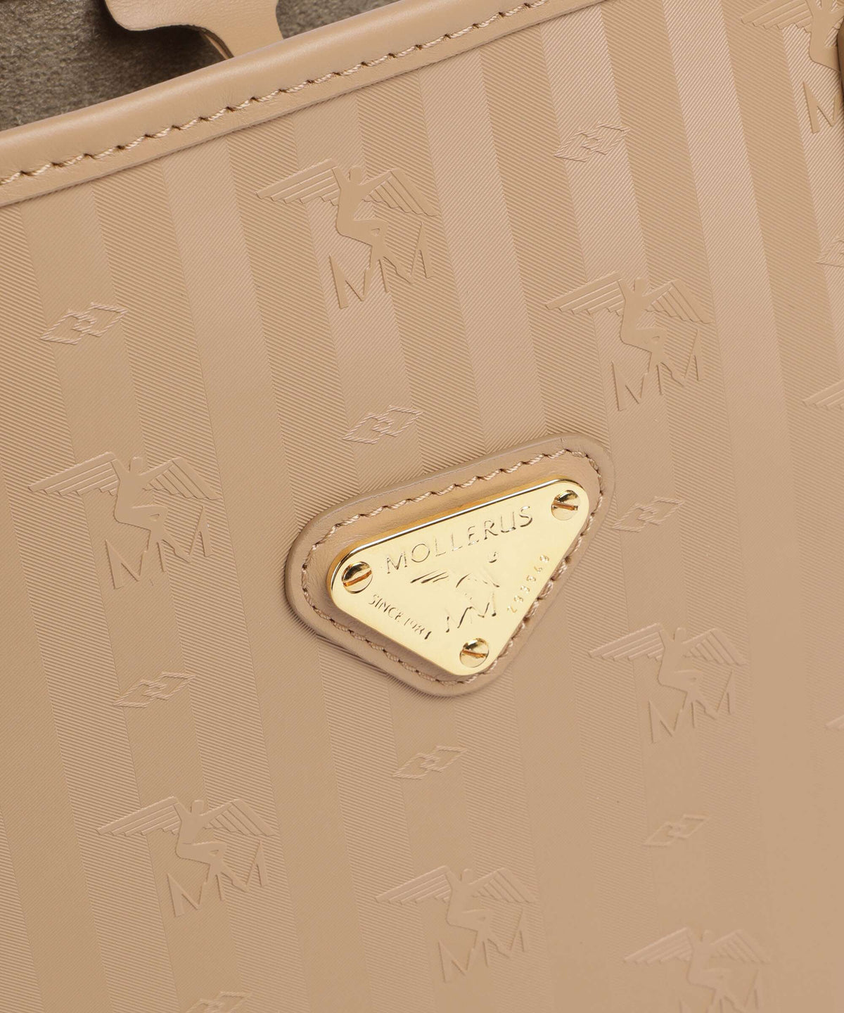 Maison Mollerus Vinerus Bern Tote bag cappuccino beige