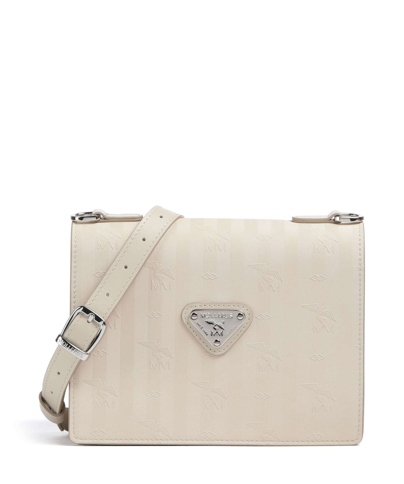 Maison Mollerus Vinerus Melide Crossbody bag pearl