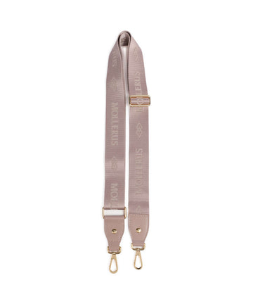Maison Mollerus Aladdin Correa para bolso rosé/gold