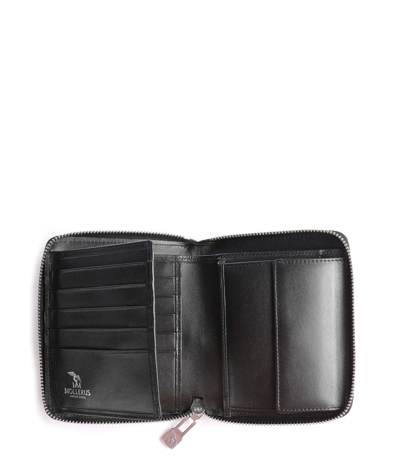 Maison Mollerus Vinerus Niederhorn Wallet black