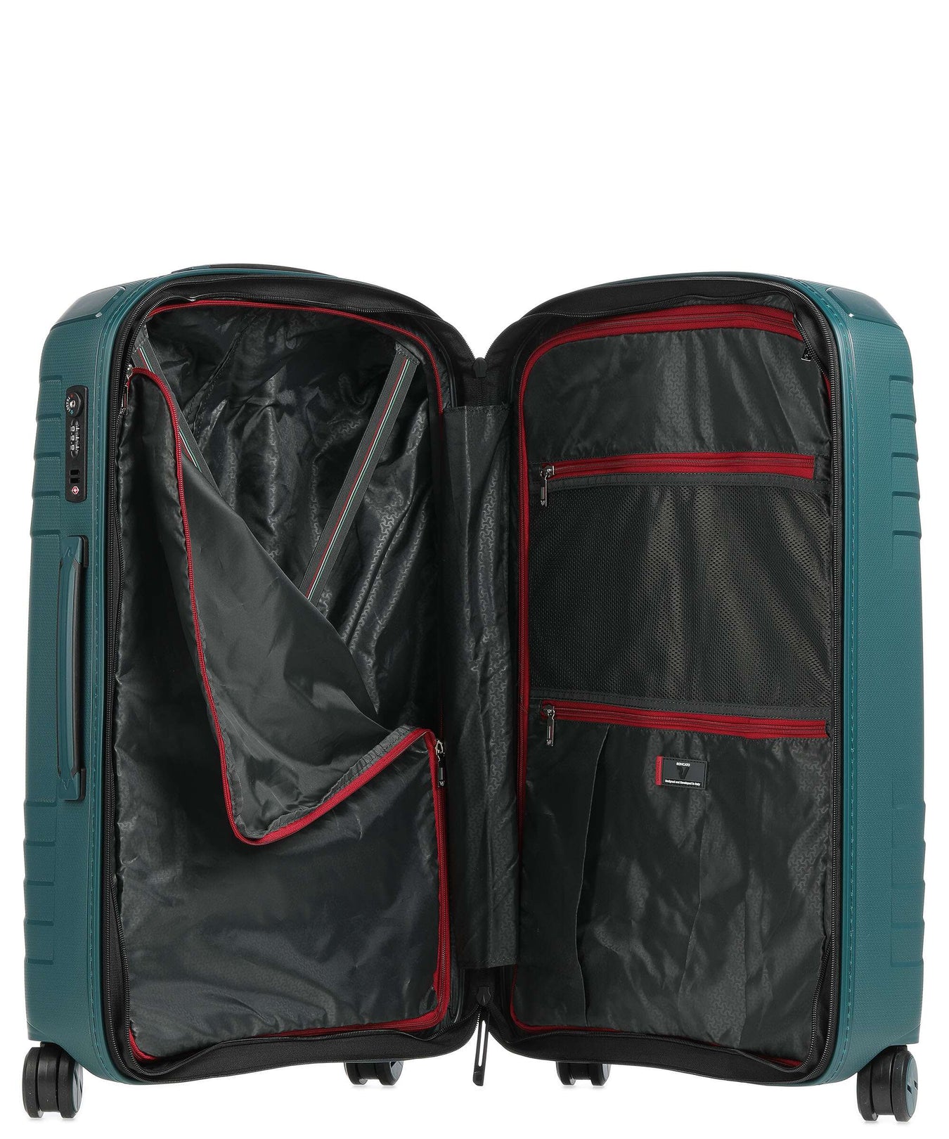 Roncato Ypsilon Spinner (4 wheels) verde bottiglia