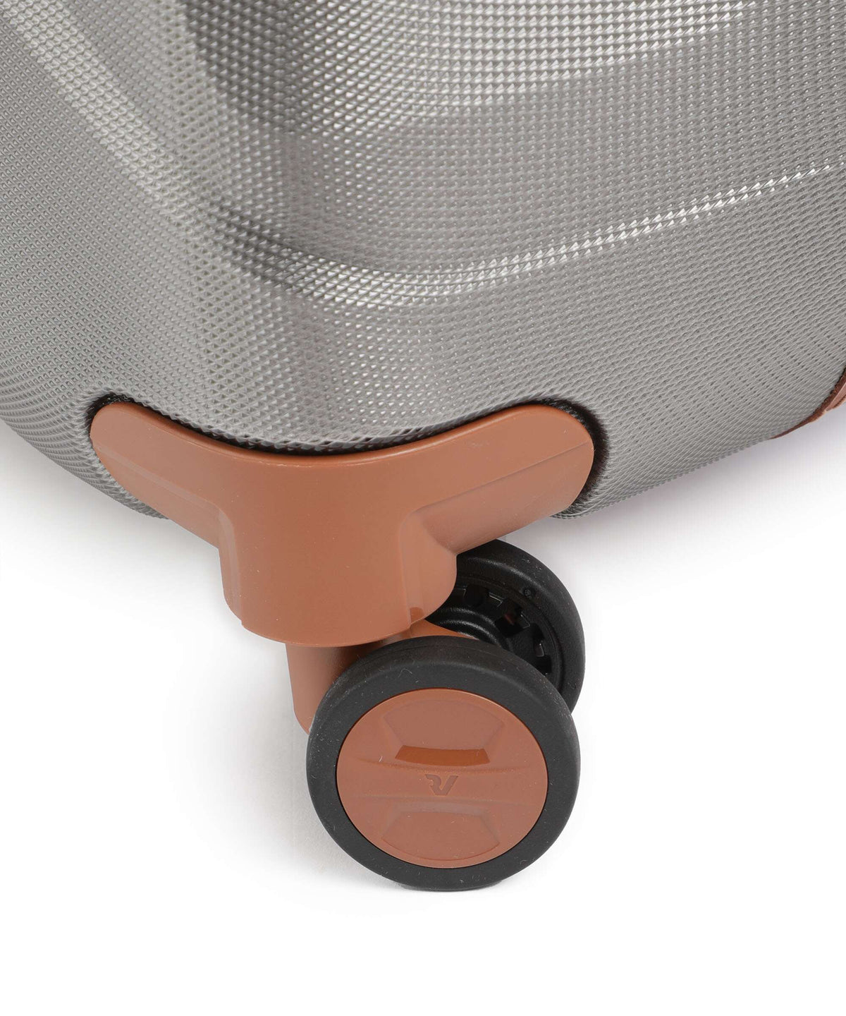 Roncato E-Lite Spinner (4 wheels) titanio/cognac